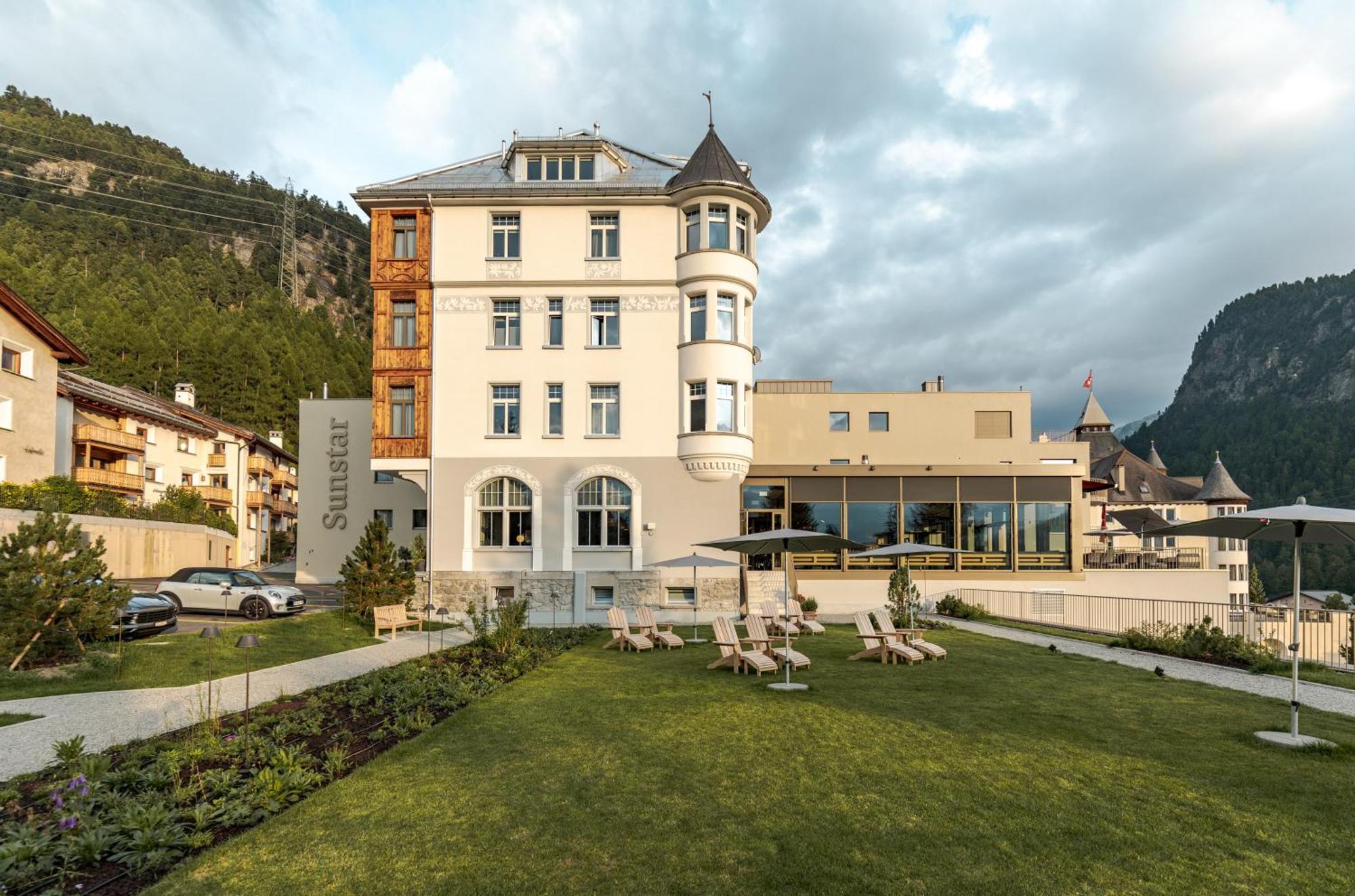 Sunstar Pontresina Hotel Bagian luar foto