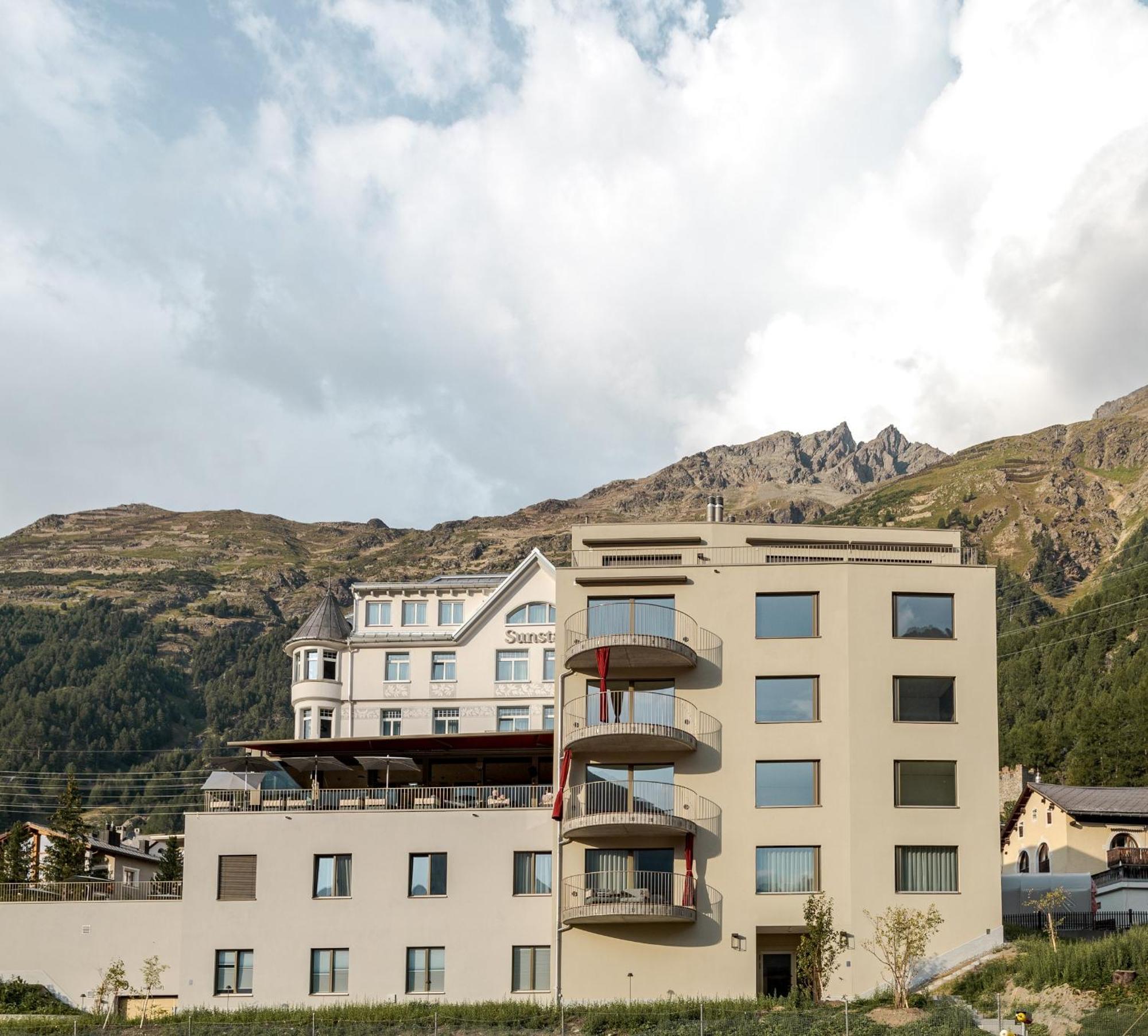 Sunstar Pontresina Hotel Bagian luar foto